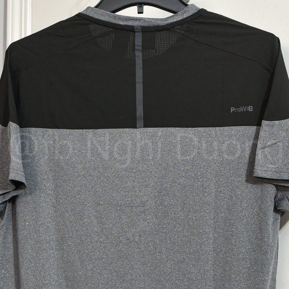 Spyder Men's Active short Sleeve Tee T-Shirt ProWeb GRAY - Picture 6 of 8